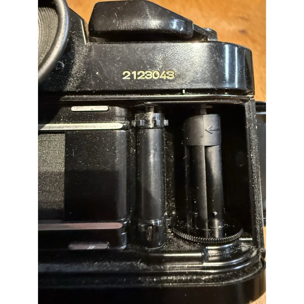 Canon A-1 35mm Film Camera‎ Kit Tested Working FD 70-210mm Lens Flash As-Is